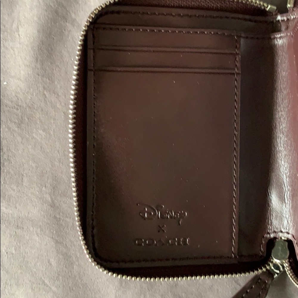 BNWT COACH x DISNEY “PINK GEM” WALLET - Picture 3 of 5